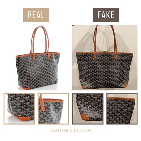 goyard artois real vs fake|counterfeit goyard bags.